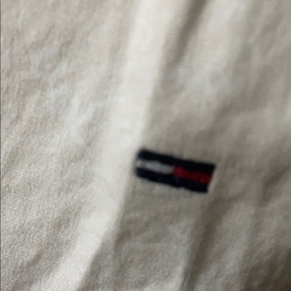 Tommy Hilfiger Denim Short Sleeved Eyelet Shirt - Picture 11 of 12